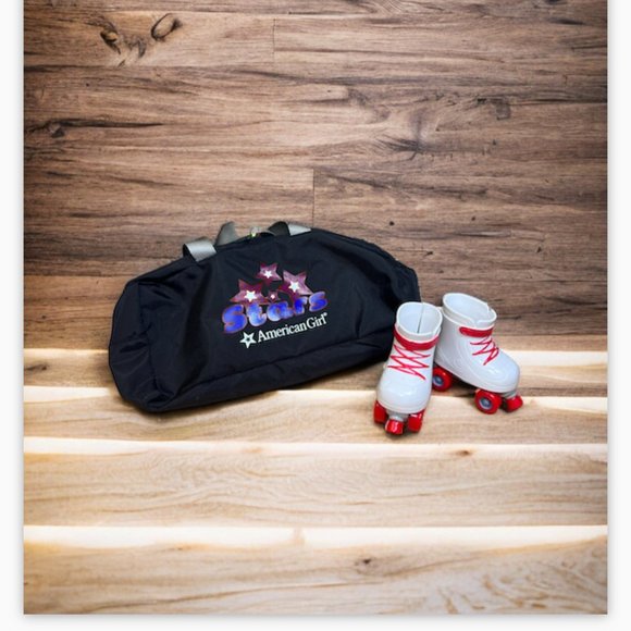 American Girl Truly Me All Star Hockey Bag & Roller Skates - Picture 2 of 7